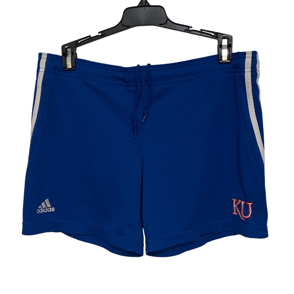Adidas KU Jayhawks Athletic Shorts Women’s XS Blue